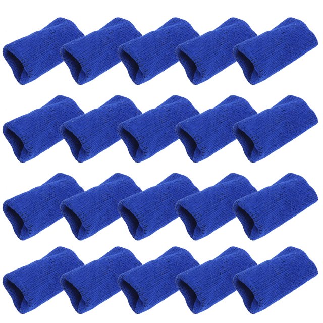 Sport Protective Gear,20Pcs Nylon Knitting Finger Finger Sleeves Finger Guard Sleeves Revolutionary Design