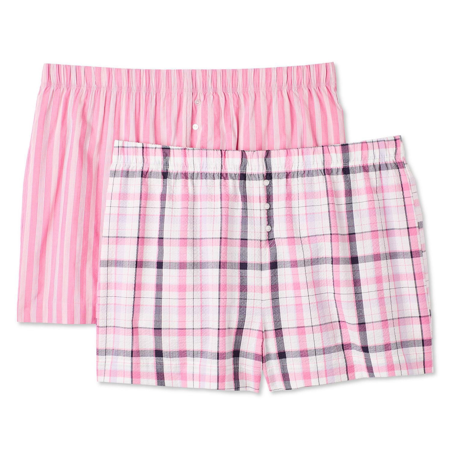 Lot de 2 caleçons boxers nuit George Plus pour femmes