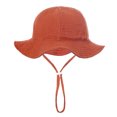 thumbnail image 1 of Besolor Infant Toddler Baby Sun Hat Adjustable Sun Protection Cotton Bucket Hat Wide Brim Summer Beach Caps, 1 of 4