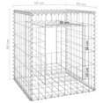 thumbnail image 4 of vidaXL Gabion Basket Posts 2 pcs 50x50x60 cm Iron, 4 of 4