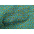 thumbnail image 4 of oneOone Cotton Poplin Fabric Leaves & Floral Block Print Fabric BTY 56 Inch Wide, 4 of 5