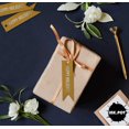 thumbnail image 4 of Inkdotpot Silver Foil Paper Hang Tags Happy Holiday Favor Tags 50 Pieces, 4 of 6