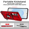thumbnail image 3 of TYJKeJi Case with Stander Holder Kickstand Drop Resistant Shockproof Case For Samsung Galaxy S25 Edge, 3 of 9