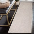 thumbnail image 1 of YUSAZENS 2 x 8 Modern Solid Area Rug Machine Washable, Non-Slip Low-Pile Door Mat for Entryway, Laundry, Soft Floor Mat for Home, Office, Living Room Beige, 1 of 7