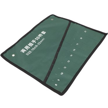 Wrench Roll Up Pouch Wrench Organizer Tool Roll Up Bag Multi-purpose Wrench Roll