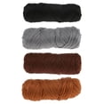 thumbnail image 2 of pitrice 1x Torsade de Tresses au Crochet Tresses Dreadlocks Extensions de Cheveux Gris, 2 of 8