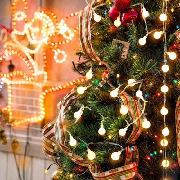 RRJ 2 Pcs Star String Lights, Lumières Féeriques DEL à Piles, Mini Lumières Colorées à Brancher pour Chambre Fête Noël Déco de Pièce