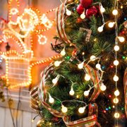UsRHHA Star Lights String Pentagram, Colorful LED Battery Powered Lights, USB Christmas Room Decoration Lighting, Holiday Fairy String Lights