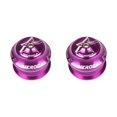 thumbnail image 2 of Transemion Vélo avant Fourche Casque de Roulement Étanche pour 44mm Diamètre Intérieur Tête Tube Cadre Violet 2Set, 2 of 6