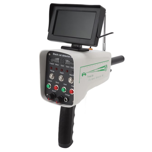 Metal Detector With Display Overweight Scanner Depth Remote Finder White Equipment 30M 1000 Meter 3280.8Ft For Stand Stand Plate Stand Display Metal Detectors