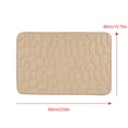 thumbnail image 2 of Vrorvz Non Slip Bathroom Floor Mat Soft Water Absorbent Quick Dry Rug for Kitchen Living Room Bedroom Entrance Machine Washable Easy Care for All Floor Types, 2 of 2