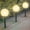 B, variant on Dvkptbk Solar Lights Outdoor Water Resitant LED Lighting Solar Powered Outdoor Lights Solar Garden Lights for Patio Yard Solar Light Home Decor