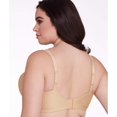 thumbnail image 5 of Playtex Womens Secrets Perfectly Smooth Wirefree Bra, 38B, Nude Stripe, 5 of 5