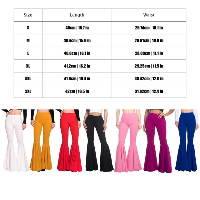 Baohd Stretchy Woman Pants Wide Application Multiple Sizes Available High Waist purple M 1Set