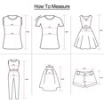 thumbnail image 4 of Mode Femmes O-Cou Manches Courtes Chemise de Vacances Mignonne Chemise Imprimée, 4 of 5