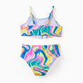 thumbnail image 4 of PatPat Family Matching Colorful Tie-Dye Print Swim Trunks or Halter two-Piece Bikini, 4 of 8