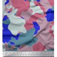 thumbnail image 1 of Soimoi polyester Crepe Fabric Multicolor Camouflage Fabric Prints By Yard 42 Inch Wide, 1 of 3