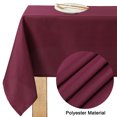 thumbnail image 3 of Unique Bargains Protège-Nappe de Table à Manger pour Intérieur, 3 of 9