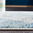 thumbnail image 4 of SAFAVIEH Madison Collection 2'3" x 18' Cream/Turquoise MAD600E Boho Chic Glam Paisley Non-Shedding Living Room Dining Entryway Foyer Hallway Runner Rug, 4 of 5