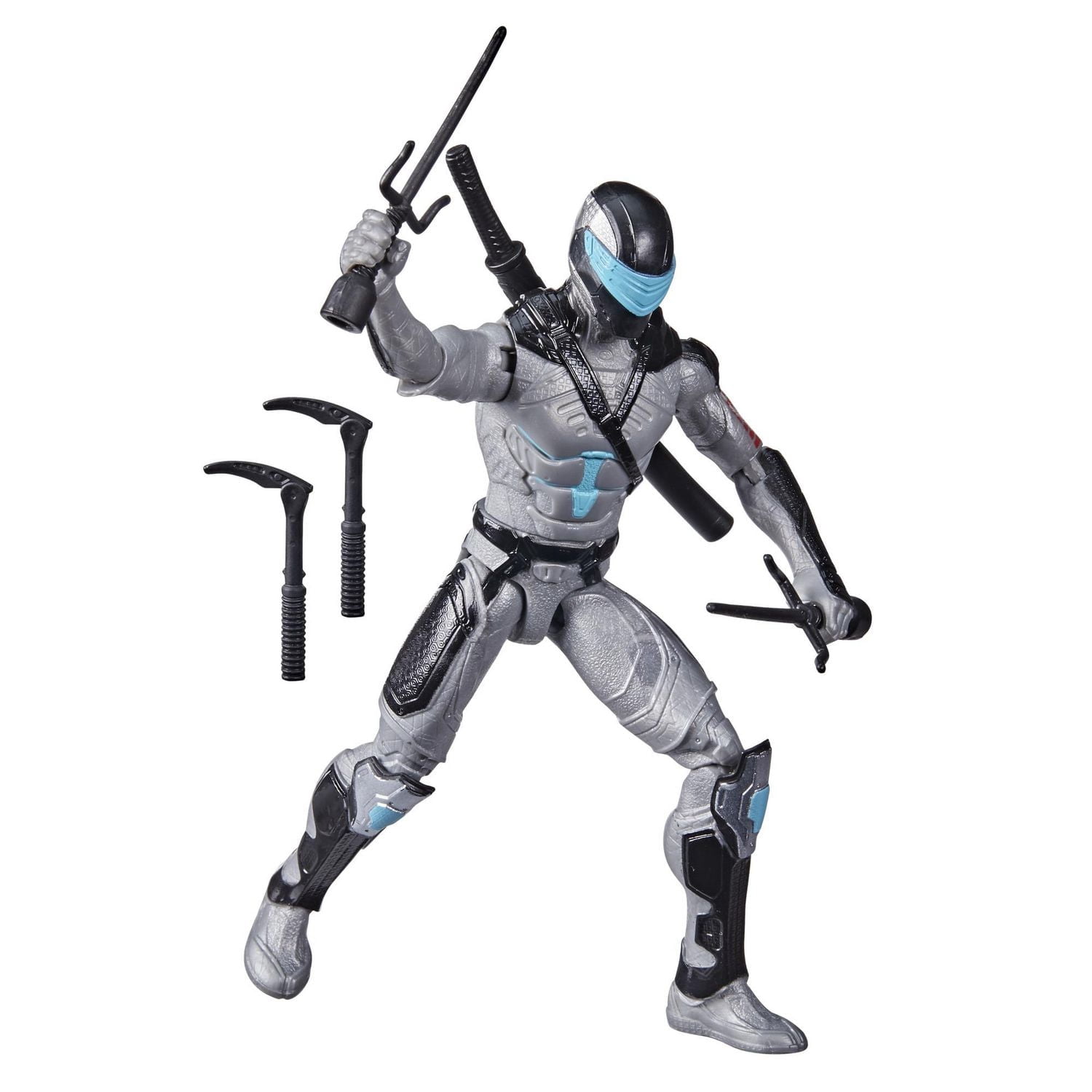 Yeux de serpent : G.I. Figurine d'action Joe Origins Ninja Tech Snakes Eyes avec fonction d'action amusante et accessoires, jouets pour enfants à partir de 4 ans