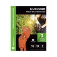 thumbnail image 2 of Xtricity - 1 Plug Electrical Extension Cord with Grounding, 3 Meter Length, For Outdoor Use, Orange, 2 of 2