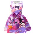 thumbnail image 2 of Sanrio hello kitty Filles Sans Manches kuromi Robe Princesse Enfants Vacances Fête Gilet Robe Jupe, 2 of 6