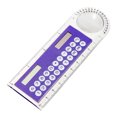 thumbnail image 2 of 3-in-1 10cm Solar Ruler Calculator Multifunctional Large Display Screen Mini Solar Card Ruler Calculator, 2 of 4