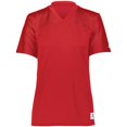 thumbnail image 1 of Ladies Solid Flag Football Jersey, True Red - Large, 1 of 1