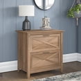 thumbnail image 4 of Bush Furniture Key West 2 Drawer Lateral File Cabinet in Reclaimed Pine, 4 of 6