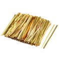 thumbnail image 1 of Unique Bargains 4-Inches Metallic Twist Ties for Bags Gold 1000pcs, 1 of 4
