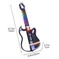 thumbnail image 3 of Sokhug Guitare Électronique Intelligente Bluetooth Sans Cordes, Instrument Pliable à Lecture Automatique avec Guide Lumineux, Jouet Musical Portable pour Débutants, Noir, 3 of 6