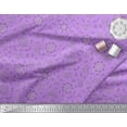 thumbnail image 2 of Soimoi Poly Georgette Fabric Flower Artistic Fabric Prints By Yard 42 Inch Wide, 2 of 3