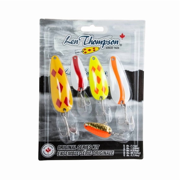 Len Thompson Fishing Lures - K5 ES - 5 Piece Kit – Original Series Essentials (Assorted Colours)