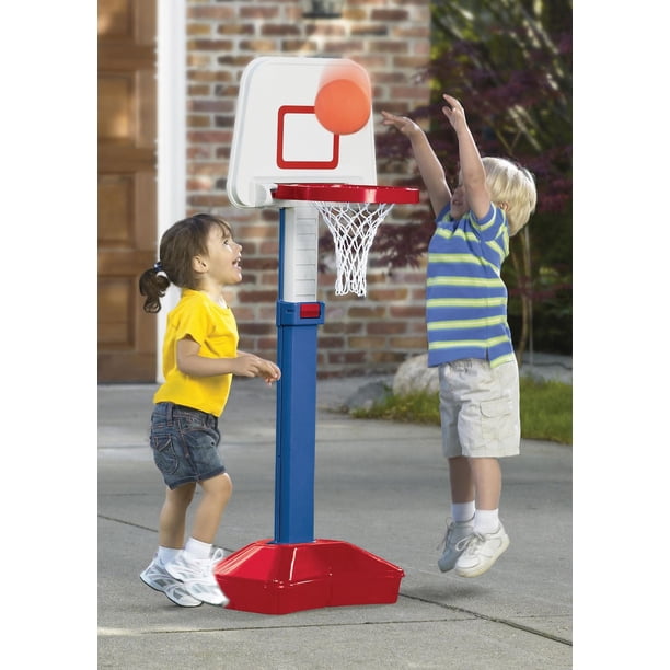 DIOCHE Ensemble de jeu de basket-ball portable réglable 138,5-166 cm