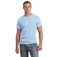 thumbnail image 4 of Hanes Nano-T Men`s T-shirt, M, Light Blue, 4 of 5