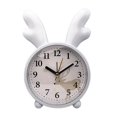 thumbnail image 3 of Nordic Style Cute Rabbit Deer Shaped Alarm Clock Cute Alarm Clock for Bedroom Blue Deer, 3 of 9