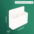thumbnail image 3 of XYAIYT Magnetic Chalkboard Organizer Multi functional Storage Box for Home Office Classroom Supplies with Strong Magnets and Adjustable Compartments for Pens Pencils Chalks, 3 of 5