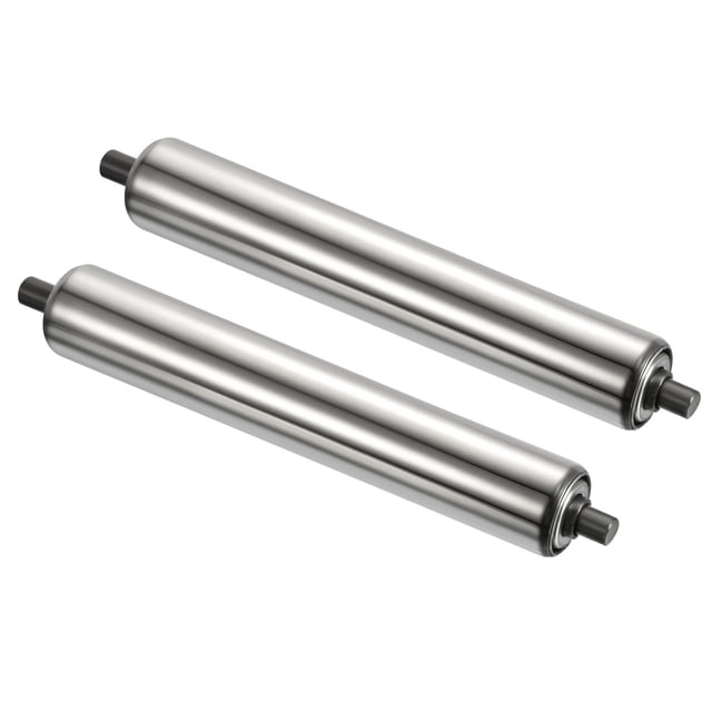 Uxcell Transmetteur à Gravité en Acier Inoxydable 1,5 Pouces X 10 Pouces, Extrémité Galvanisée, Lot de 2