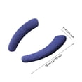 thumbnail image 3 of Restroom Mat Bath Mats for Bathroom Non Washable Memory Foam Soft Rugs for Bathroom Toilet Elongated Rug Dark Bath Mats for Bathroom Non Thicker Bathroom Toilet Seat Cover Pads Soft Warmer, 3 of 3