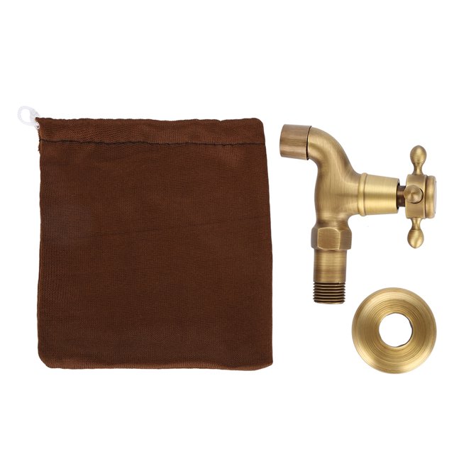 Robinet, robinet Mural Vintage Solide Robinet de Balai Valeur Exceptionnelle