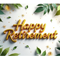 thumbnail image 4 of Happy Retirement Banner with Green Leaves Gold Balls and Stars Background Party Decoration for Retirement Parties Photo Backdrop Retirement Celebrations Decor Props, 4 of 4