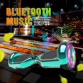 thumbnail image 2 of Hoverboard Bluetooth pour Enfants, Trottinette Auto-Équilibrée Couleur Araignée et Couleur Chrome avec Haut-Parleur Sans Fil Intégré et Roues Lumineuses, 2 of 5