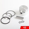 thumbnail image 1 of Air Compressor Piston+Piston Rings Parts Air Pump Accessories 42/47/48/51/65Mm, 1 of 8