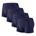 thumbnail image 1 of Plebaso Mens Boxer Briefs Stretch Comfortable Quick Dry Underwear Soft Breathable Boxers for Men (4 Pack), 1 of 2