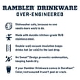 thumbnail image 4 of YETI Rambler Bouteille de 18 oz, Isolée sous Vide, Acier Inoxydable avec Bouchon à Paille, Rose Tropical, 4 of 8