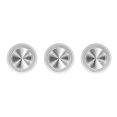 thumbnail image 2 of Ruiboury Mobile Phone Game Joystick Practical Screen Sucker Rocker Gamepad Button Controller Assist Joypad Gaming Supplies White 3Set, 2 of 6
