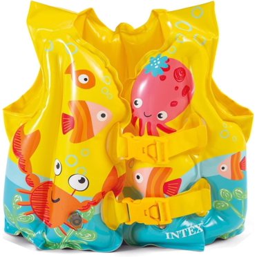 Gilet de Natation pour Enfants, Gilet de Flottaison de Natation Gilet de Natation en Néoprène Veste de Flottaison pour Bébé Brassard de Natation Dessin Animé Gilet de Piscine pour Enfants 3 à 5 Ans