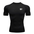 thumbnail image 1 of Kalauyu Men's Compression Shirts Short Sleeve Workout Gym T-Shirt Running Tops Cool Dry Sports Base Layer Athletic Undershirts, 1 of 6
