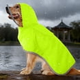 thumbnail image 4 of Imperméable pour Chien avec Capuchon Transparent et Caractéristiques Réfléchissantes pour l'Extérieur, 4 of 4