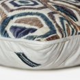 thumbnail image 2 of The HomeCentric Decorative Brown 16"x16" (40x40 cm) Pillow Covers, Velvet Pattern Throw Pillows For Sofa, Geometric Pattern Modern Style - Half Tone, 2 of 3